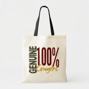 Genuine Cowgirl Tote Bag