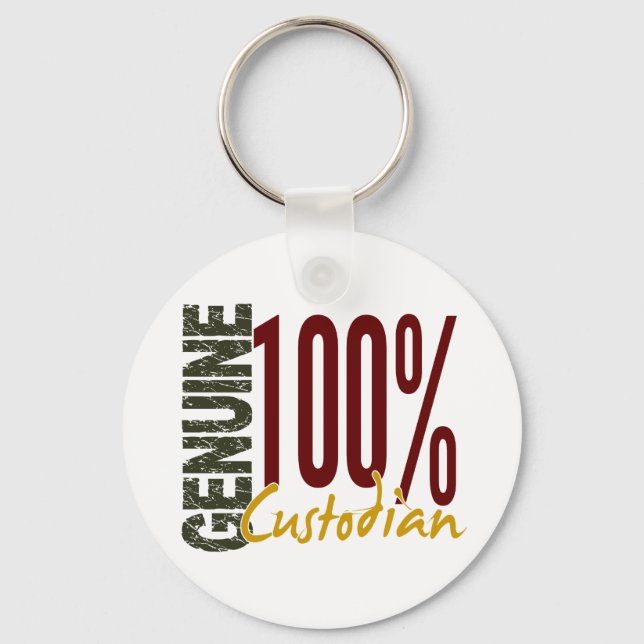 Genuine Custodian Keychain (Front)