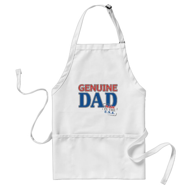 Genuine Dad Adult Apron (Front)
