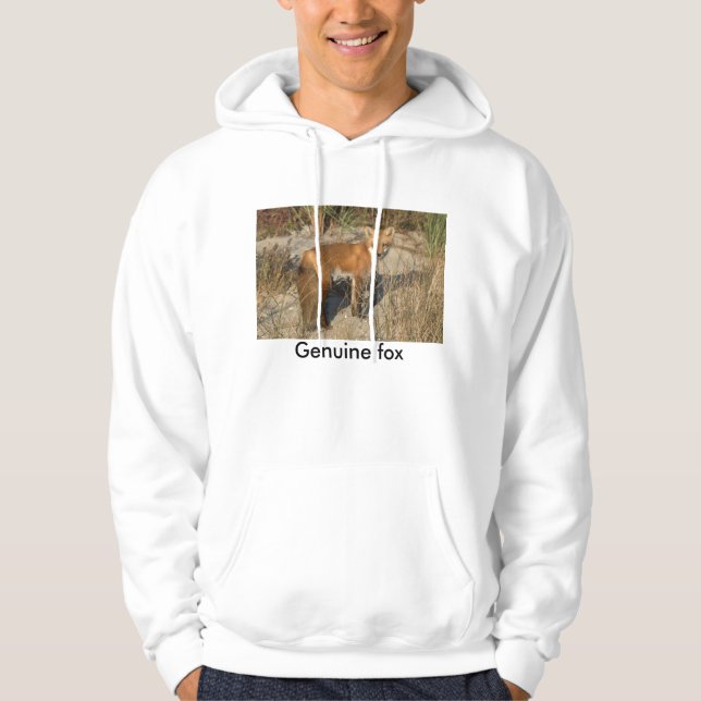 "Genuine fox" ASK flirtatious wearb Hoodie (Front)