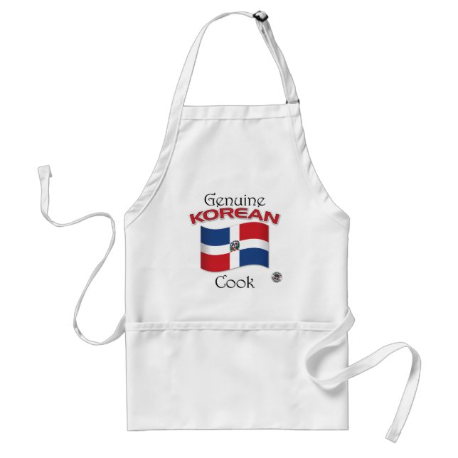 Genuine Korean Cook Adult Apron (Front)