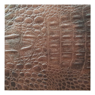 Genuine leather texture backgroundr close-up, embo faux canvas print