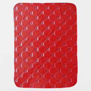 Genuine Leather Upholstery: Versatile Decor Baby Blanket