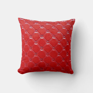 Genuine Leather Upholstery: Versatile Decor Throw Pillow