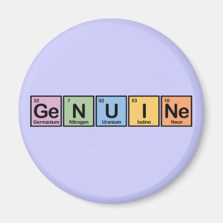 Genuine made of Elements Magnet