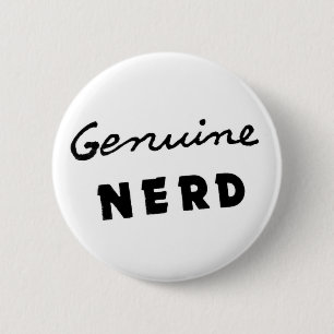 Genuine Nerd Button