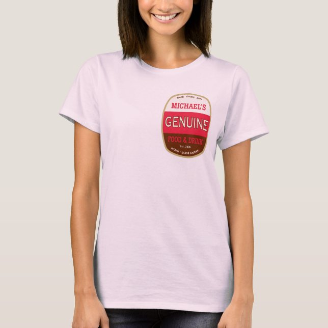 Genuine Organic Ladies Tee (Front)