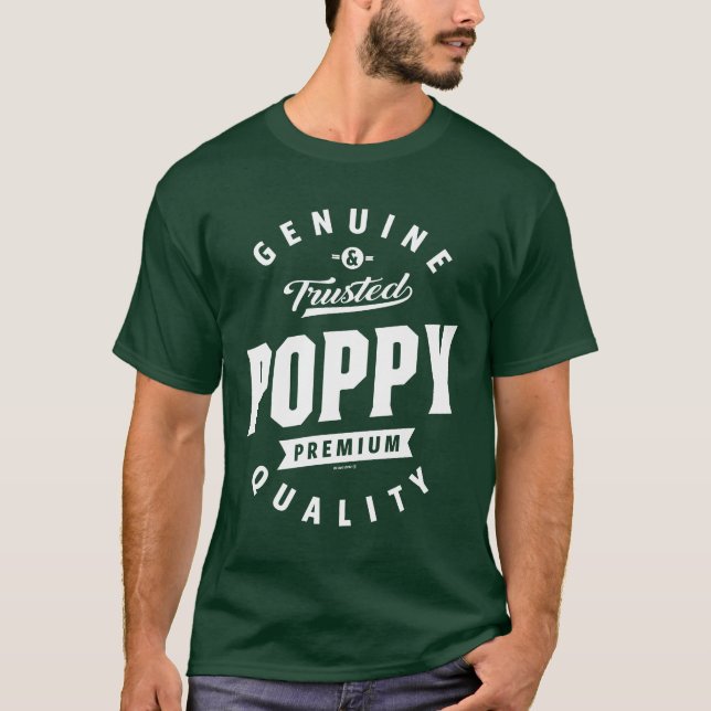 Genuine Poppy Gift T-Shirt (Front)
