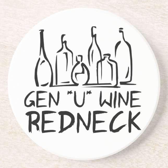 Genuine Redneck Coaster (Front)