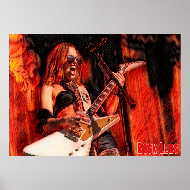 GENUINE ROCK LENS POTER POSTER (Front)