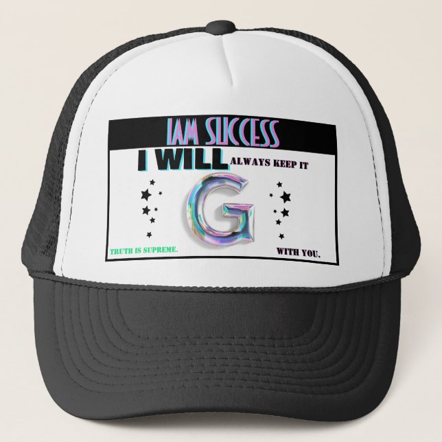 GENUINE TRUCKER HAT (Front)