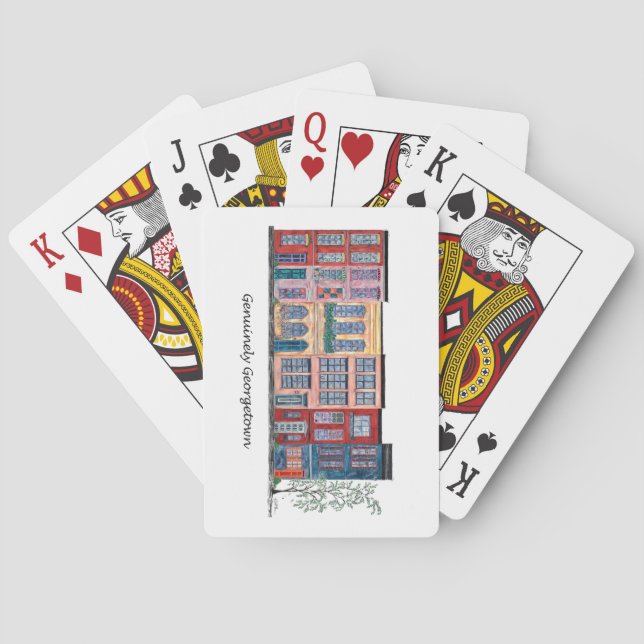 Genuinely Georgetown Poker Cards (Back)