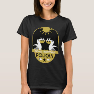 Genus Pelecanus Bird Art    T-Shirt