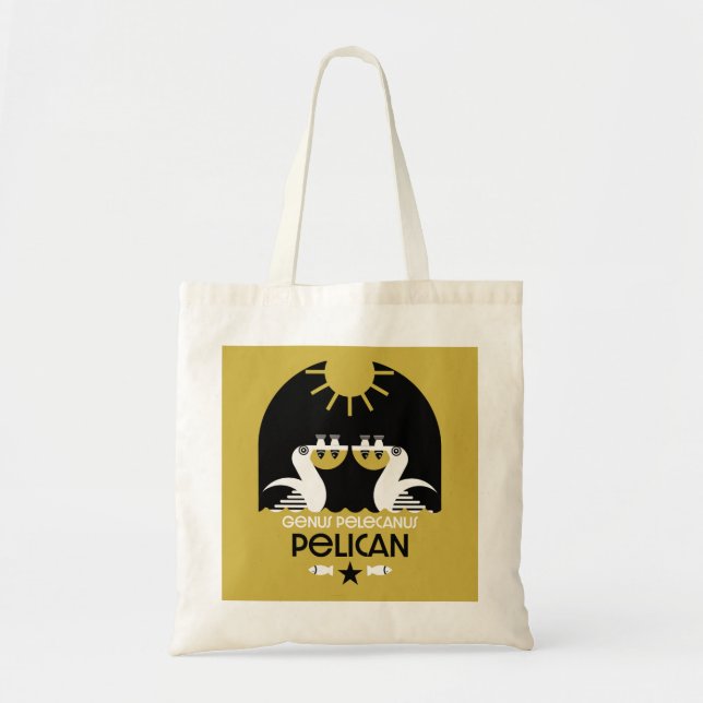 Genus Pelecanus Bird Art    Tote Bag (Front)