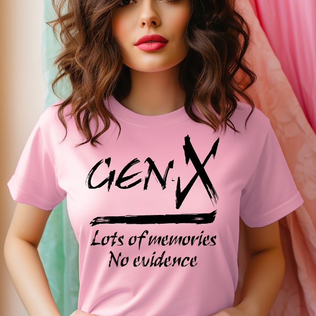 GenX - Lots of Memories with No Evidence T-Shirt (Creator Uploaded)