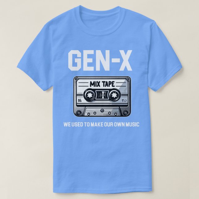 GenX Mix Tape T-Shirt (Design Front)