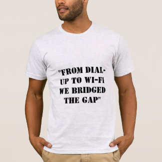 genz to Millennial slogan in ash grey T-Shirt
