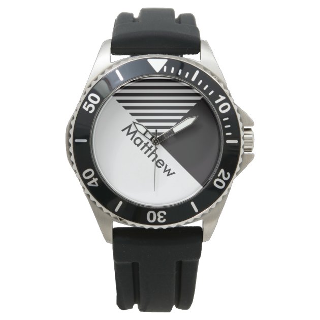 GEO Time, Black Tone, Small, Quartz Wrist Watch - Etsy