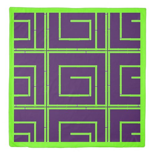 Geo Bamboo Maze Purple   