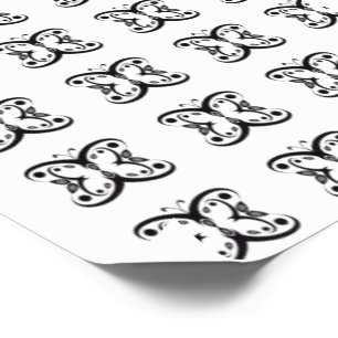 Geo Butterfly Temporary Tattoos
