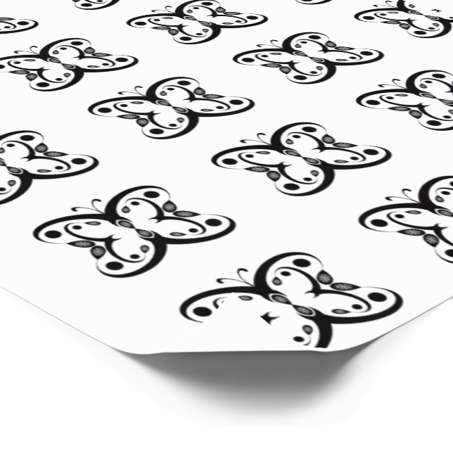 Geo Butterfly Temporary Tattoos (Angled)