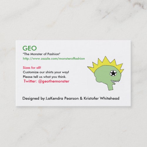 GEO cards Business Card Template