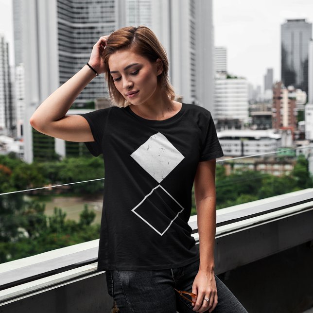 Geo Diamond Square T-Shirt (Creator Uploaded)