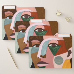 Geo Face File Folder