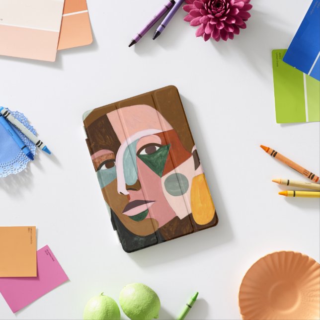 Geo Face iPad Mini Cover (In Situ)