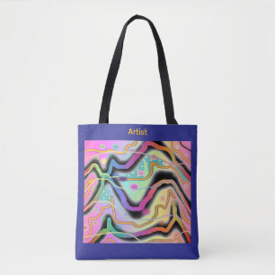 Geo Mix Artist Tote Bag