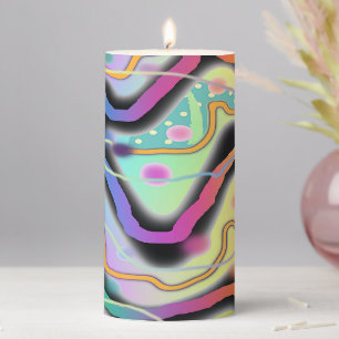 Geo Mix Special Occasion Pillar Candle