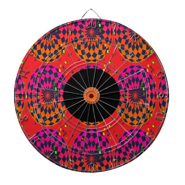 Geo Orbs  Dart Board (Front)