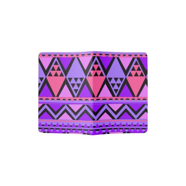 Geo Purples Travel Passport Holder (Opened)