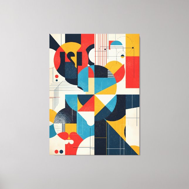 Geo Rhythm Canvas Print (Front)