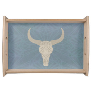Geo Skull Serving Tray