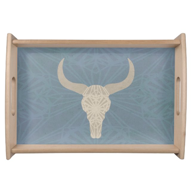 Geo Skull Serving Tray (Front)