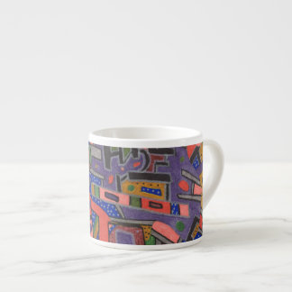 Geo-Tech, abstract Espresso Cup