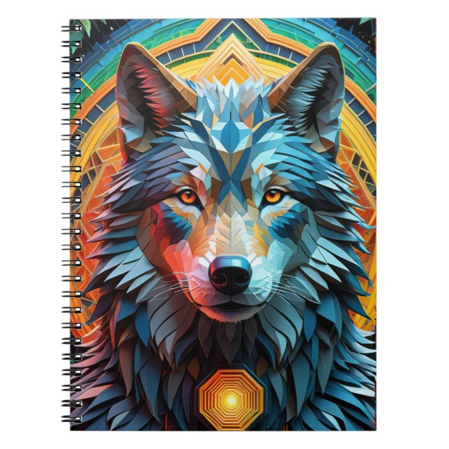 Geo Wolf Notebook (Front)