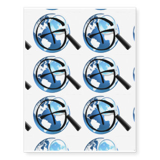 Geo World Temporary Tattoos