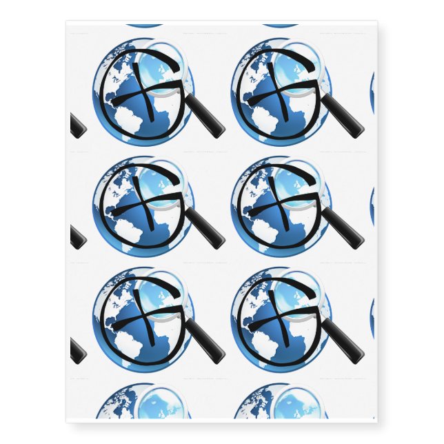 Geo World Temporary Tattoos (Front)