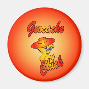 Geocache Chick #5 Magnet