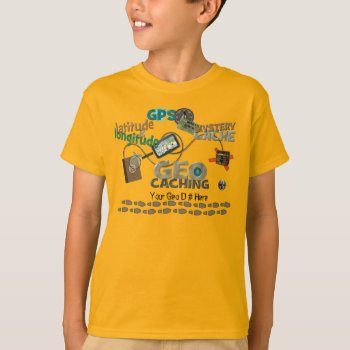 Geocache Fever Kids - Customize T-shirt by Spice at Zazzle