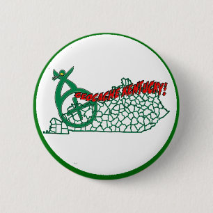 GEOCACHE KENTUCKY COUNTIES & STATES BUTTON