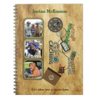 Geocache Triple Photo Journal