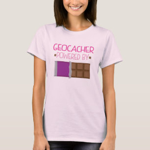Geocacher Chocolate Gift for Her T-Shirt