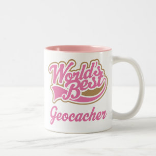 Geocacher Gift Two-Tone Coffee Mug