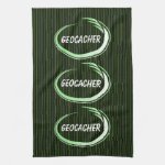 Geocacher Green Splash