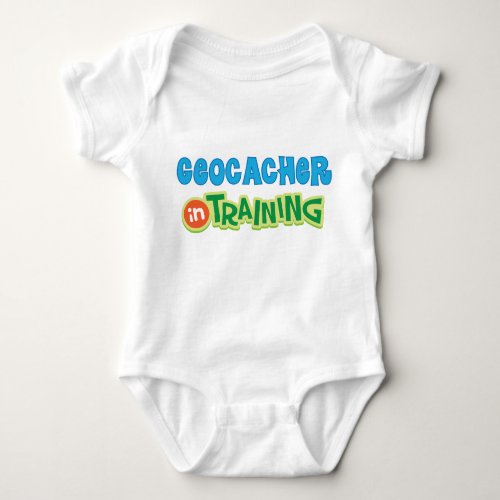 Geocacher in Training Kids Shirt