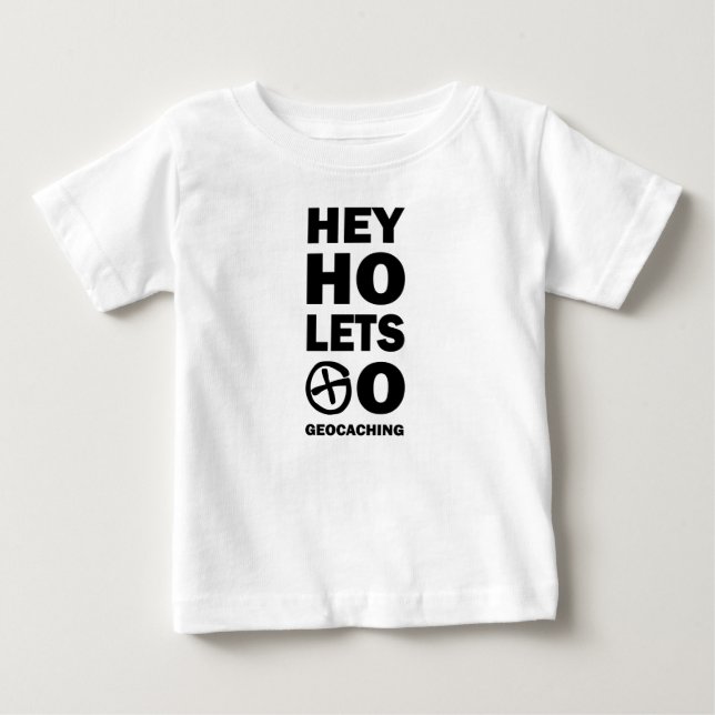 Geocacher Playsuit Baby T-Shirt (Front)