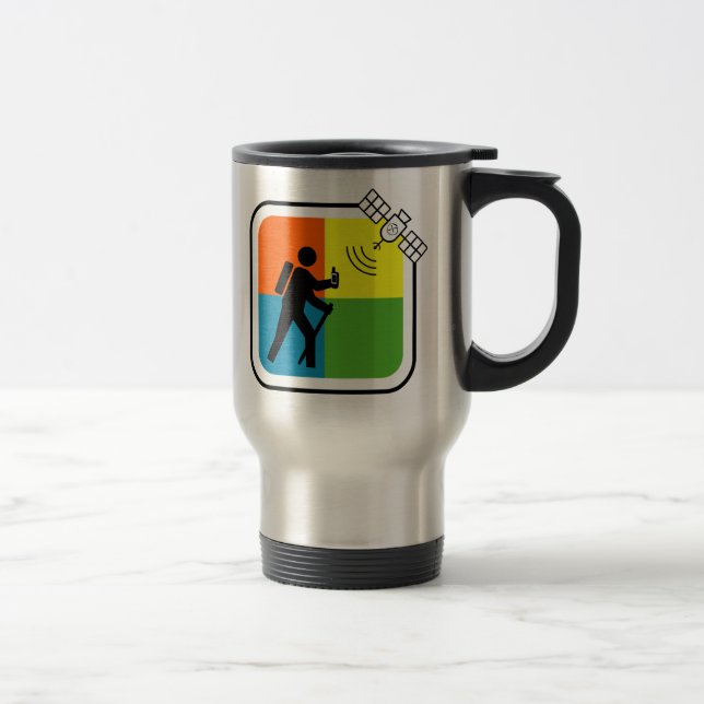 GeoCacher Travel Mug (Right)